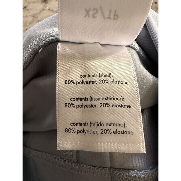 WeWoreWhat Lace Up Biker Short Solid Dusty Blue Size XSmall NWT - Picture 9 of 11